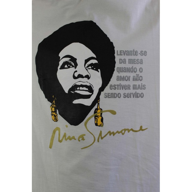 Babylook Nina Simone Amor Branca
