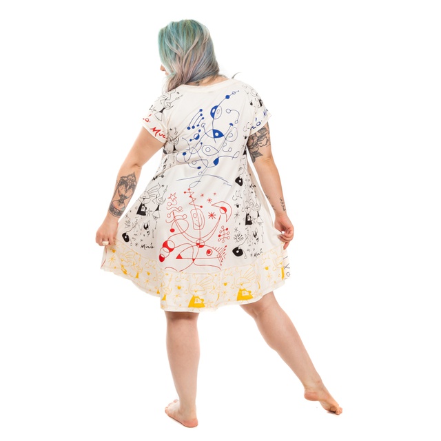 Vestido Miró - Off-white