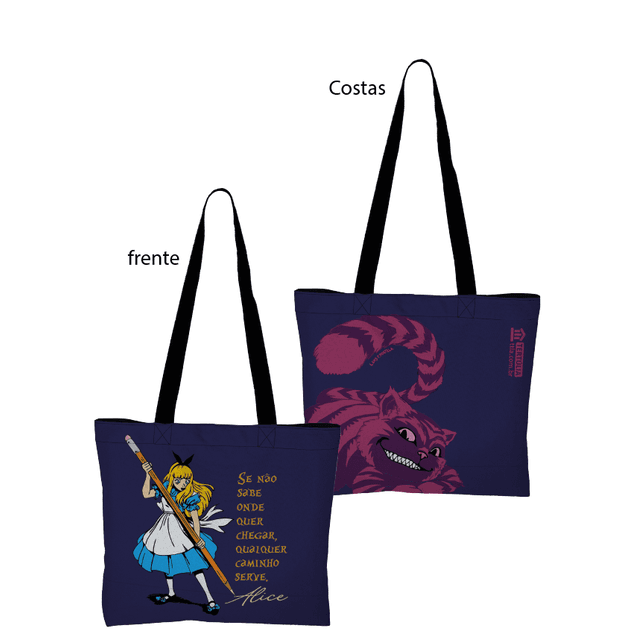 BOOK BAG ALICE - Azul