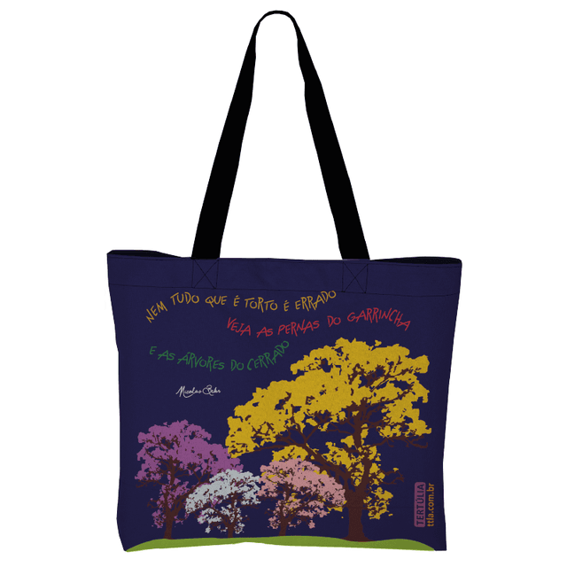 BOOK BAG NICOLAS BEHR - Azul