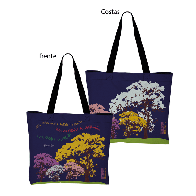 BOOK BAG NICOLAS BEHR - Azul