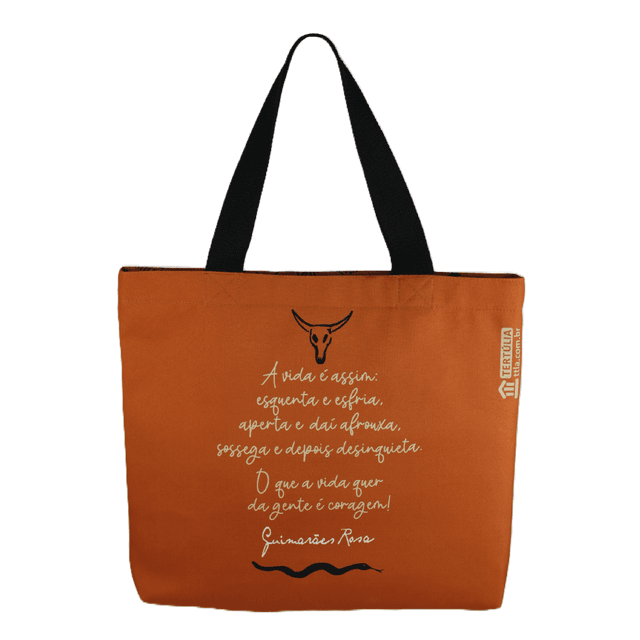 BOLSA GUIMARÃES ROSA - Mostarda