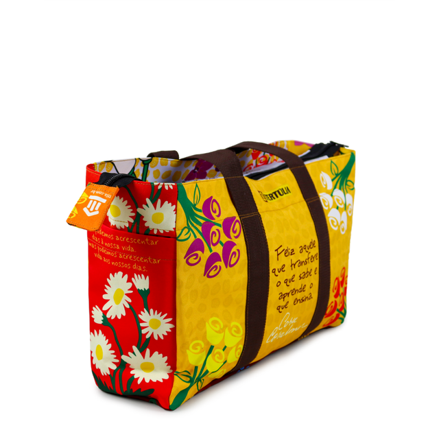 BOLSA ZÍPER TERTÚLIA - Cora Coralina