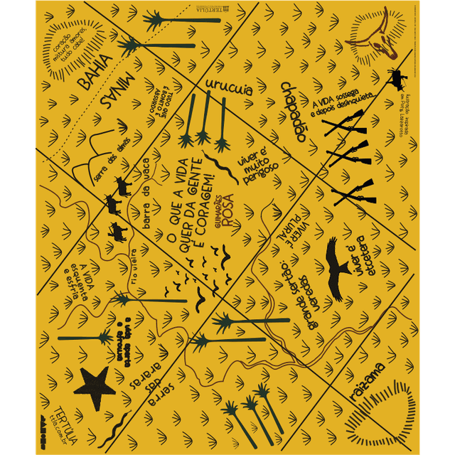 CANGA GUIMARÃES ROSA - Amarela