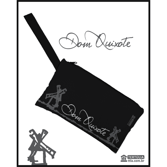 Nécessaire Dom Quixote Preto