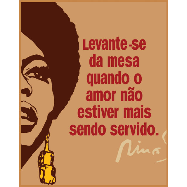 Nécessaire Nina Simone Amor - Cru