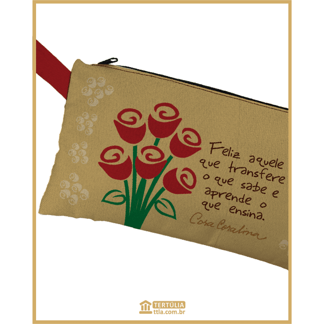 Nécessaire Cora Coralina Professor - Cru