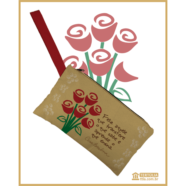 Nécessaire Cora Coralina Professor - Cru