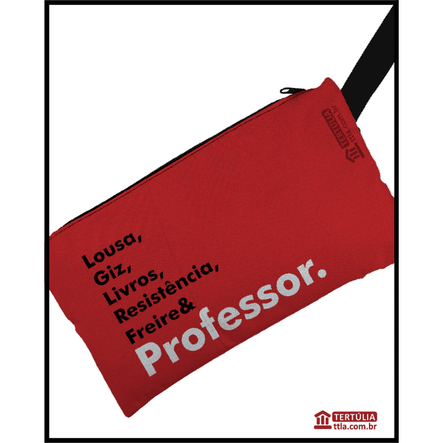 NÉCESSAIRE Professor - Vermelha