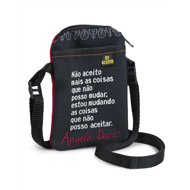 BOLSA CELULAR TERTÚLIA - ANGELA DAVIS