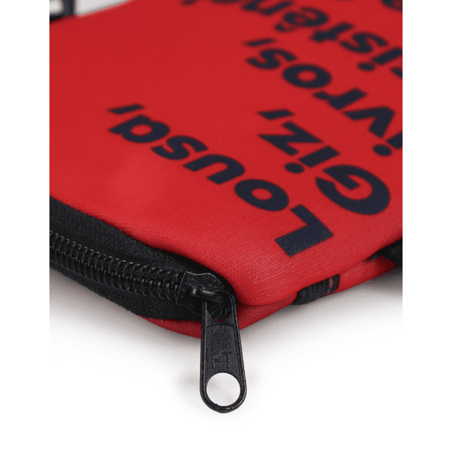 BOLSA CELULAR TERTÚLIA - PAULO FREIRE - Vermelha