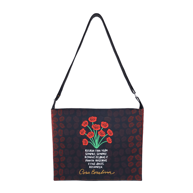 BOLSA NOTEBOOK - CORA CORALINA PRETA