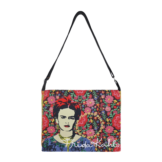 Bolsa Notebook Frida Kahlo Flores 