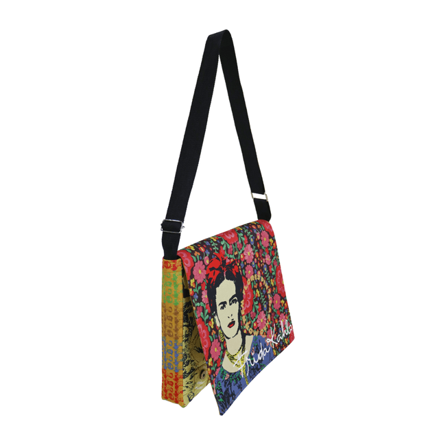 Bolsa Notebook Frida Kahlo Flores 