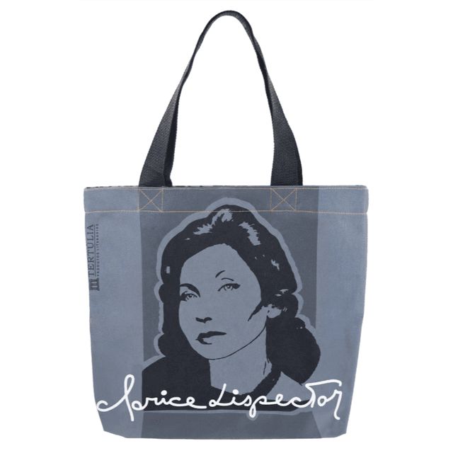 BOLSA CLARICE LISPECTOR - Cinza