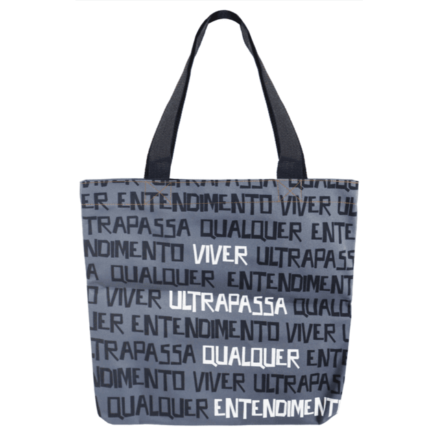 BOLSA CLARICE LISPECTOR - Cinza