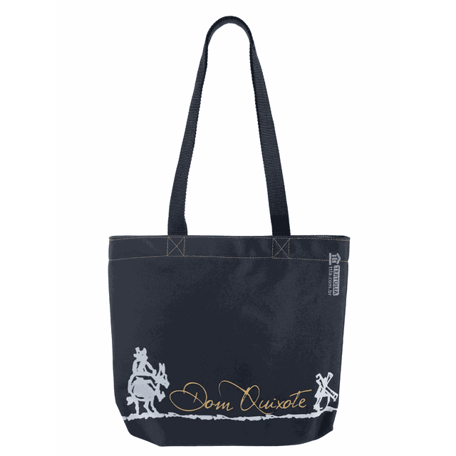 BOOK BAG DOM QUIXOTE - Preta