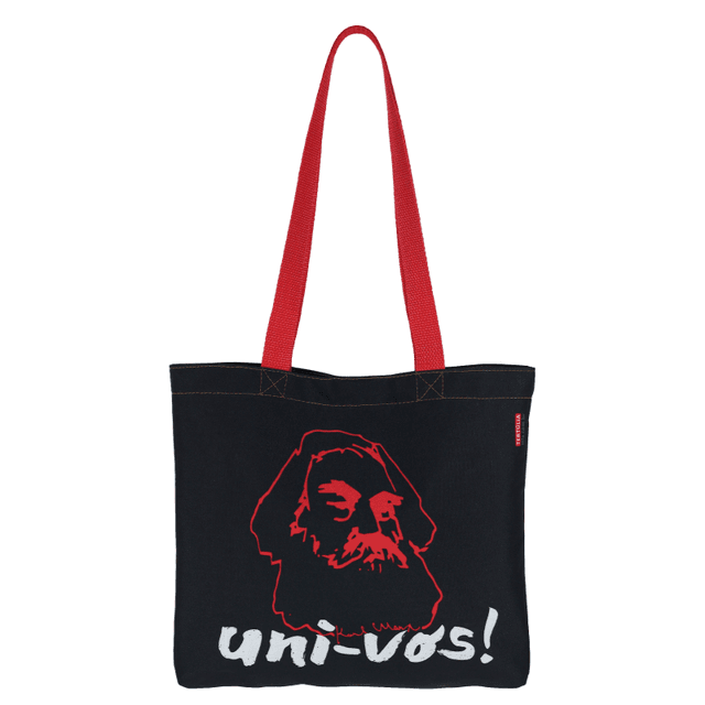 BOOK BAG KARL MARX - preta