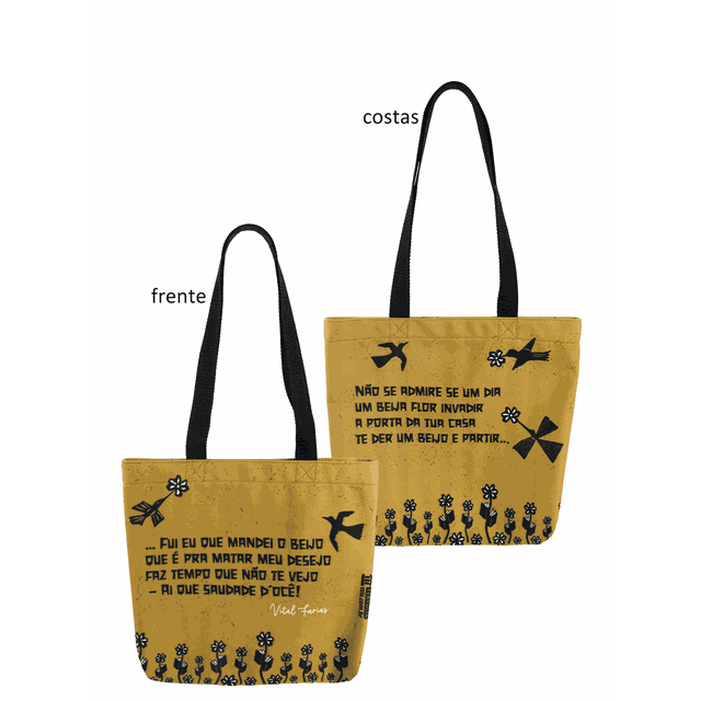 BOOK BAG VITAL FARIAS - Mostarda
