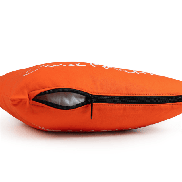 CAPA DE ALMOFADA CORA CORALINA VIDA - Laranja 