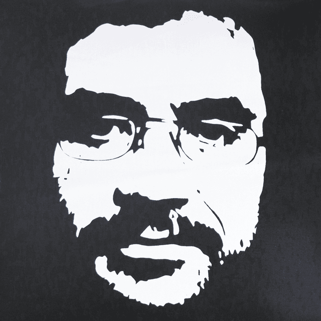 CAPA DE ALMOFADA RENATO RUSSO - Preta