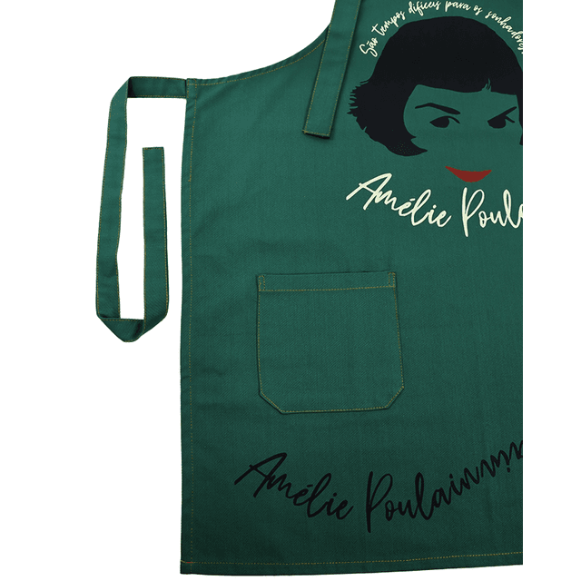 AVENTAL AMÉLIE POULAIN - verde
