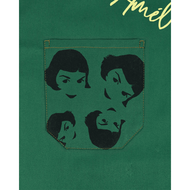 AVENTAL AMÉLIE POULAIN - verde