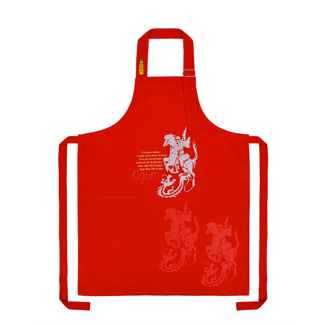 AVENTAL OGUM - Vermelho