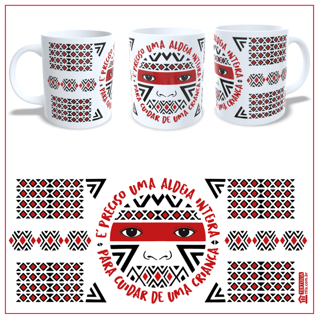 Caneca Aldeia - Branca