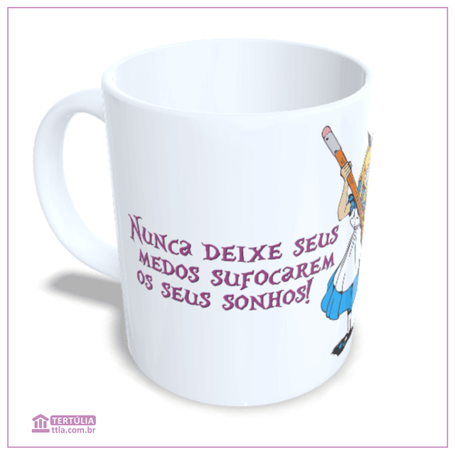 Caneca Alice - Branca