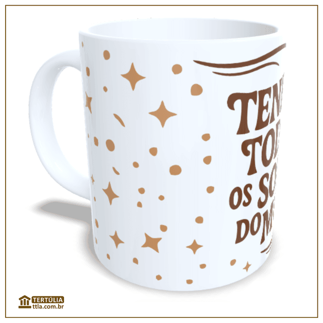 Caneca Pessoa Sonhos - Branca