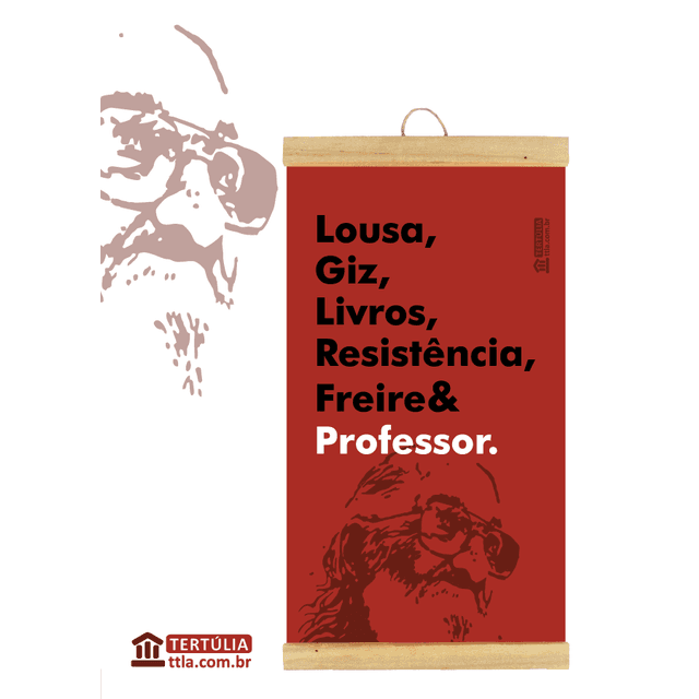 FLÂMULA PROFESSOR - Paulo Freire