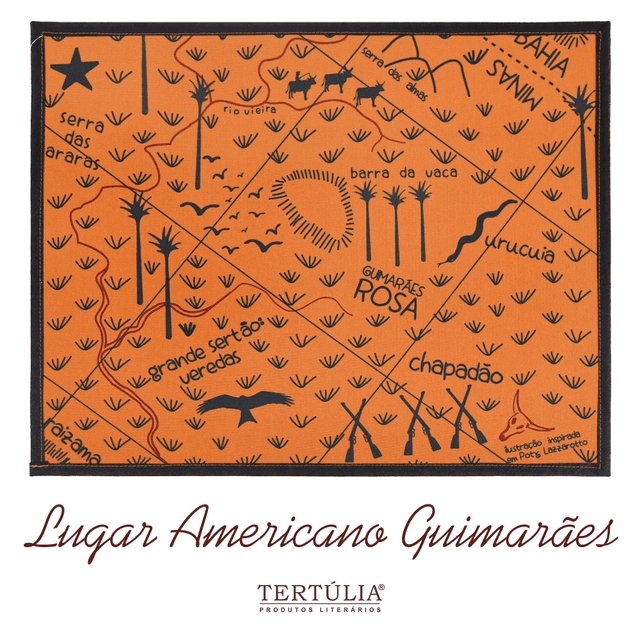 LUGAR AMERICANO GUIMARÃES ROSA - Laranja