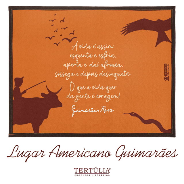 LUGAR AMERICANO GUIMARÃES ROSA - Laranja