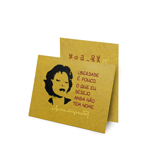 Quadrinho Clarice Lispector Liberdade