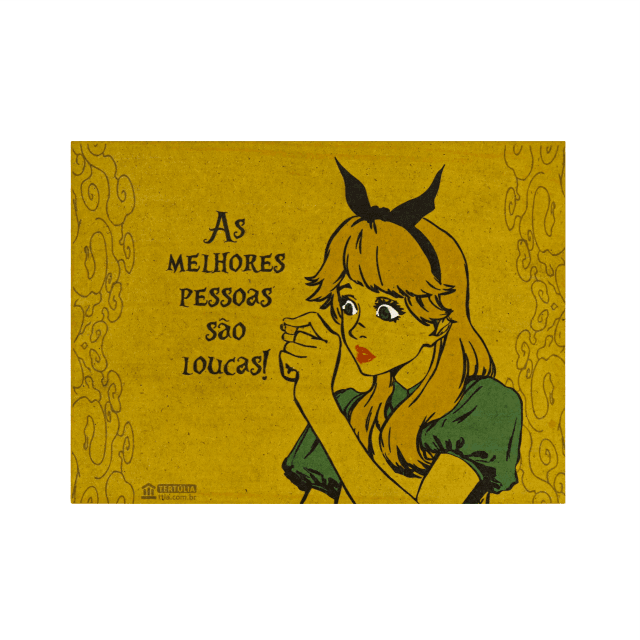 Mundo Alice - Quadrinho Alice 