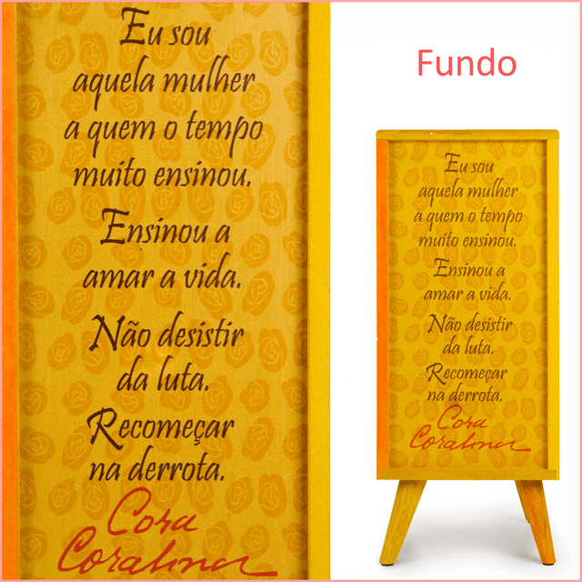 Gaveteiro Mulheres - 3 Gavetas