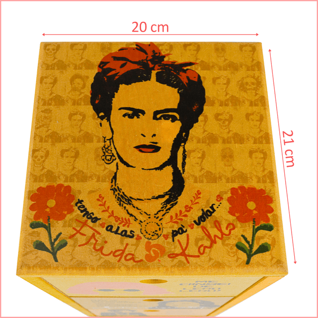 Gaveteiro Mulheres - 3 Gavetas