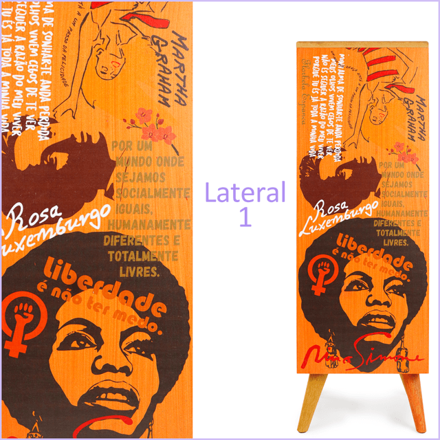 Gaveteiro Mulheres - 4 Gavetas