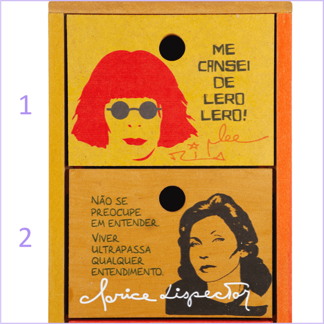 Gaveteiro Mulheres - 4 Gavetas