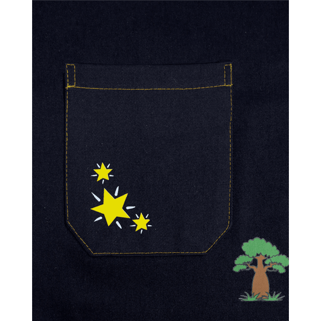 AVENTAL INFANTIL - Pequeno Príncipe - Preto