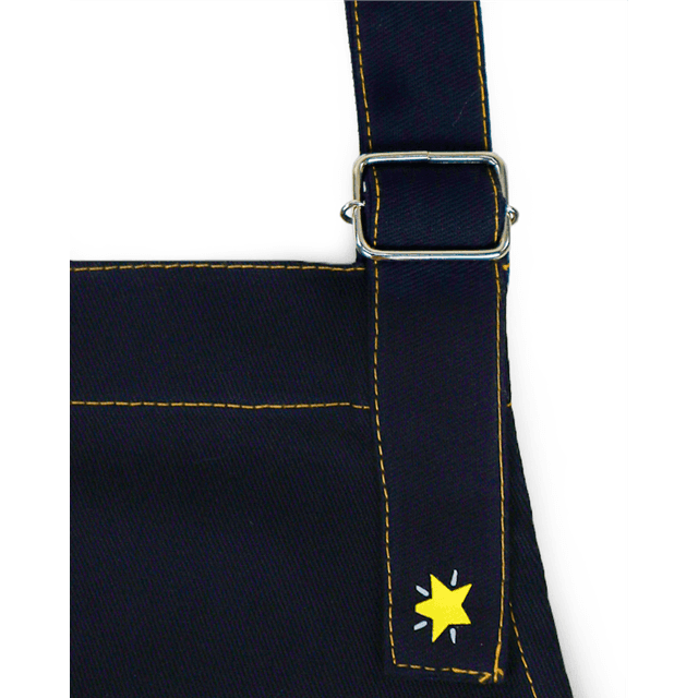 AVENTAL INFANTIL - Pequeno Príncipe - Preto