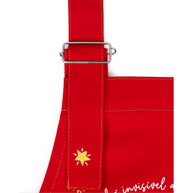 AVENTAL INFANTIL - Pequeno Príncipe - Vermelho