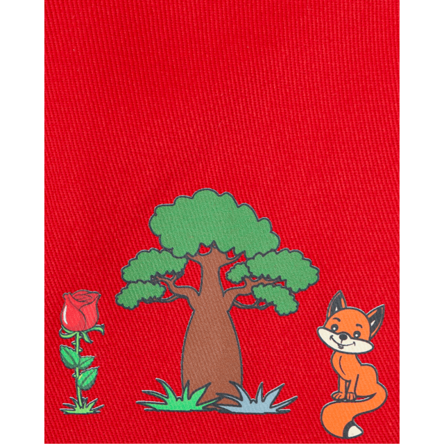 AVENTAL INFANTIL - Pequeno Príncipe - Vermelho