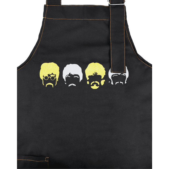 AVENTAL BEATLES - Preto