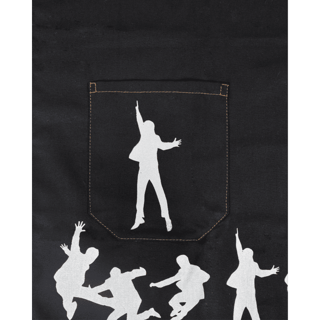 AVENTAL BEATLES - Preto