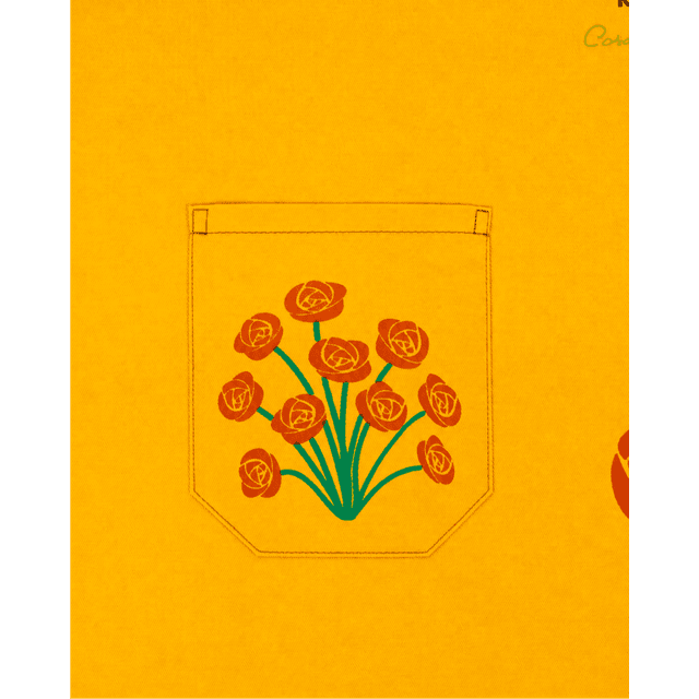 AVENTAL CORA CORALINA RECRIA - Amarelo
