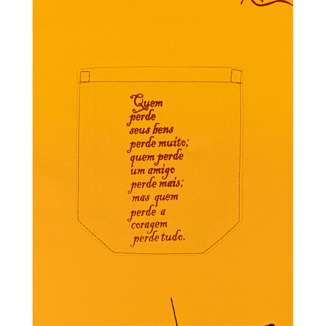 AVENTAL DOM QUIXOTE - Amarelo