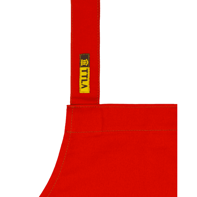 AVENTAL PAULO FREIRE - Vermelho
