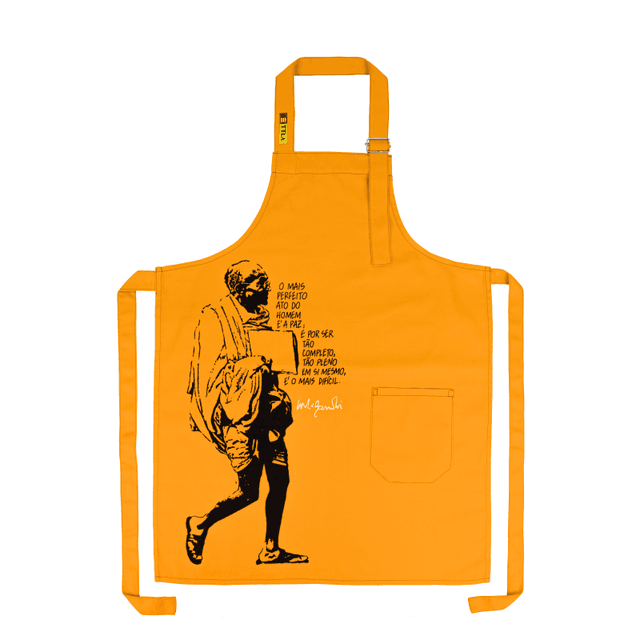 AVENTAL GANDHI - Amarelo